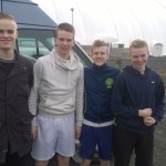 Strákarnir í 3. flokki eru hressir.