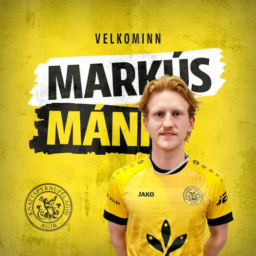 Markús Máni Jónsson til liðs við Ægi